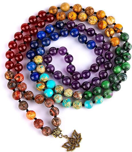 gemstone mala beads necklace meditation gemstone mala beads necklace meditation